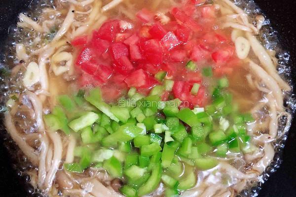 鸭肝菌汤面的做法图解8
