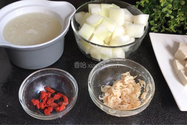 冬瓜豆腐汤的做法图解4