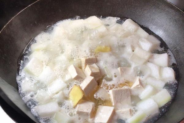 冬瓜豆腐汤的做法图解8