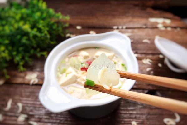 冬瓜豆腐汤的做法图解12