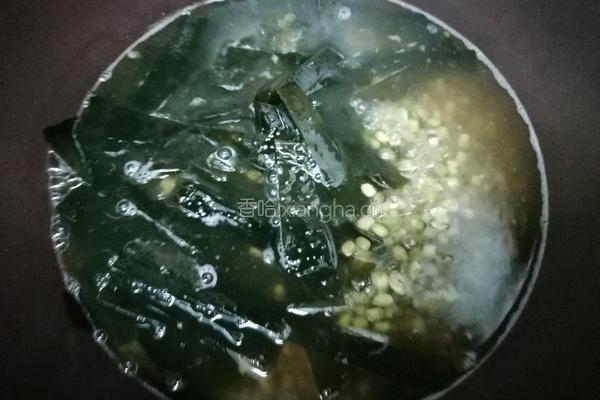 绿豆海带糖水的做法图解6