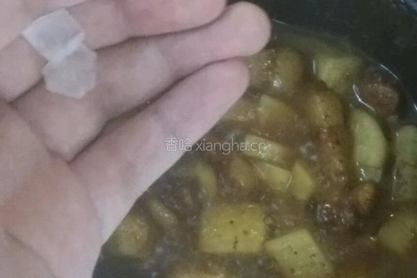 土豆炖五花肉的做法图解8