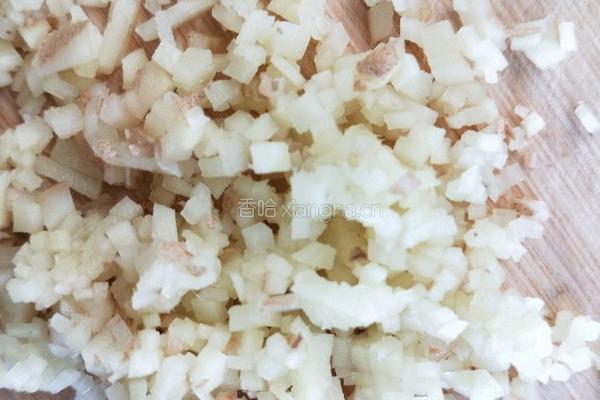 素三鲜虾仁饺子的做法图解3