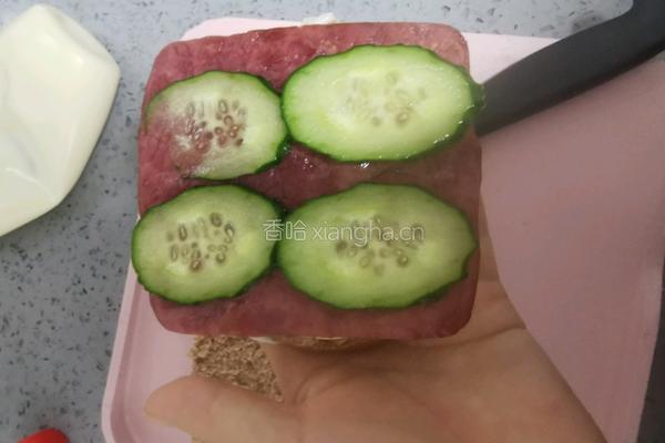 汉堡包的做法图解10