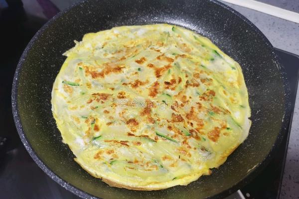 黄瓜鸡蛋饼的做法图解12