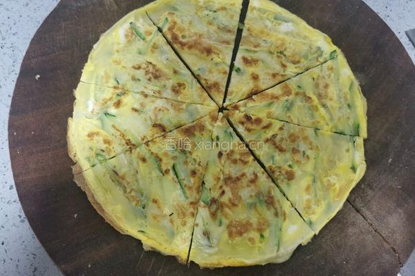 黄瓜鸡蛋饼的做法图解13