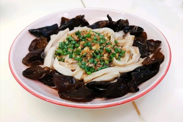 杏鲍菇拌木耳(凉拌菜)的做法图解7