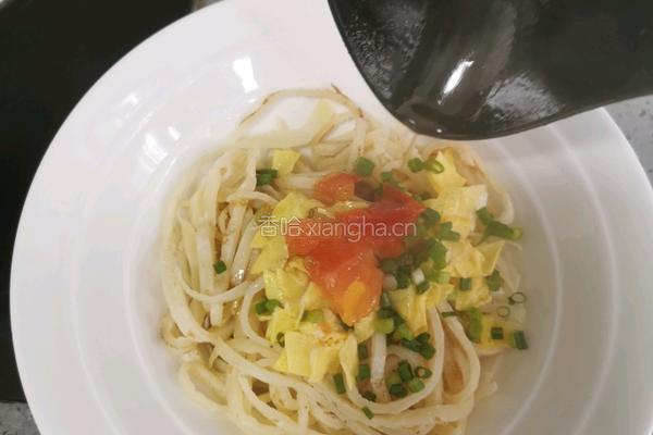 西红柿鸡蛋冒煎饼的做法图解19