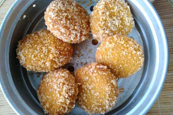 南瓜芝士饼的做法图解7