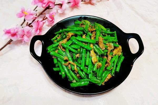 豇豆炒肉