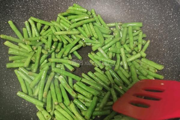 豇豆炒肉的做法图解9