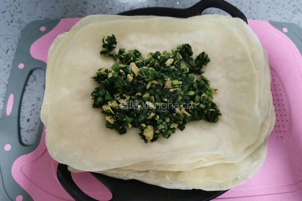 春饼韭菜盒子的做法图解15