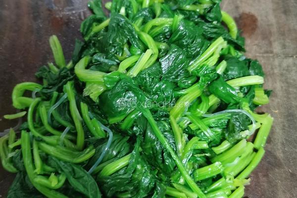 菠菜拌粉丝的做法图解8