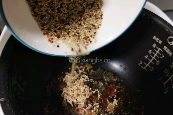 桃胶藜麦粥的做法图解7