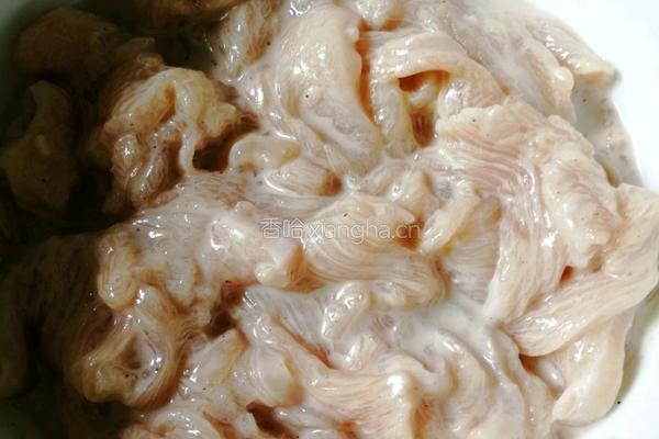 辣椒叶鸡肉片汤的做法图解4