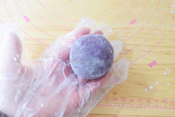 紫薯南瓜月饼的做法图解13