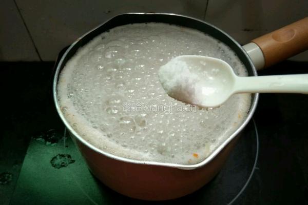 芹菜胡萝卜肉片面线的做法图解8