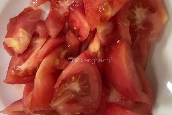 西红柿炒豆腐鸡蛋的做法图解6