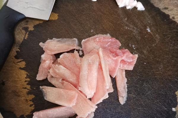 豆角炒肉的做法图解3
