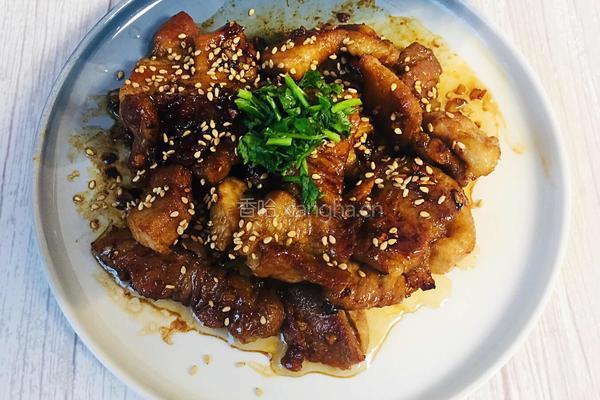 香煎五花肉的做法图解8