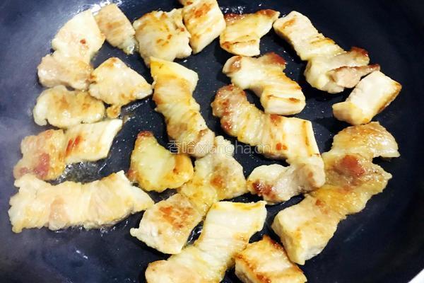 香煎五花肉的做法图解5