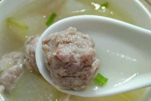 冬瓜肉丸子汤的做法图解9