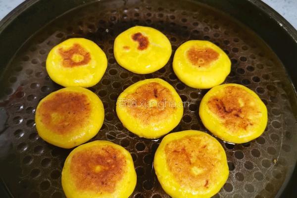 南瓜芸豆糯米饼的做法图解14