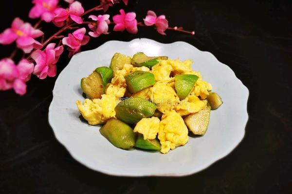 丝瓜炒鸡蛋