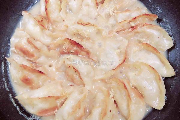 豆香豆浆煎饺的做法图解7