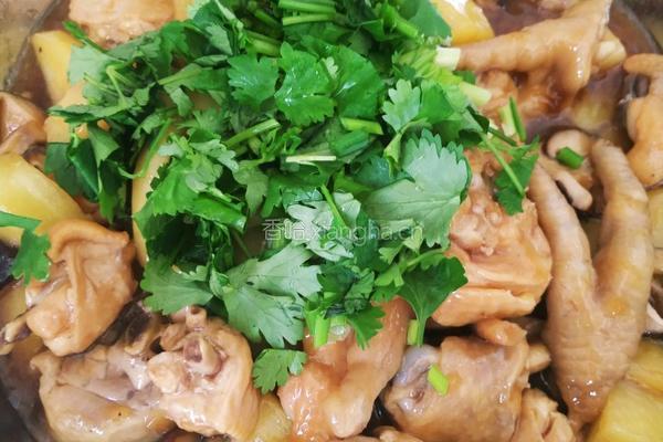 清蒸香菇土豆滑鸡的做法图解6