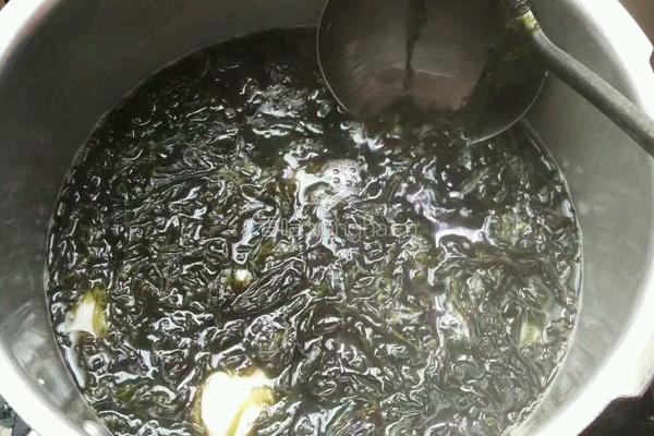 紫菜虾球汤的做法图解4
