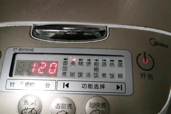 黑米紫薯粥的做法图解8