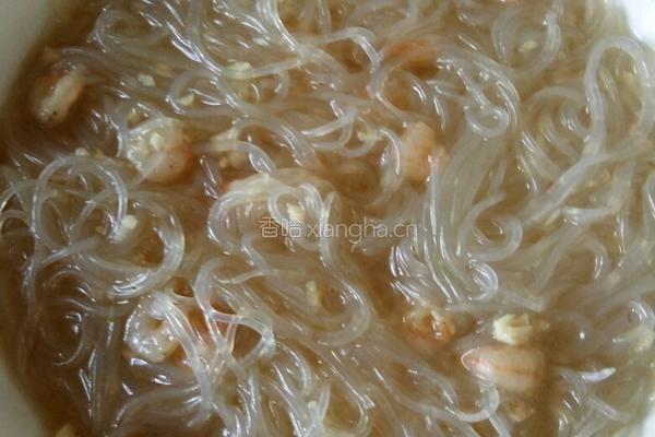 蒜蓉虾仁粉丝的做法图解5
