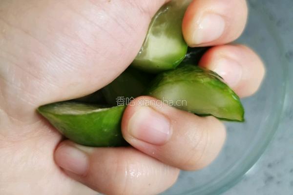 酱烧小乳瓜（无油）的做法图解8