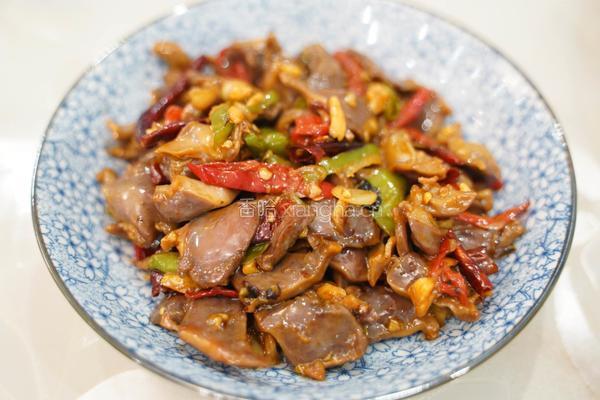 爆炒鸭胗的做法图解6