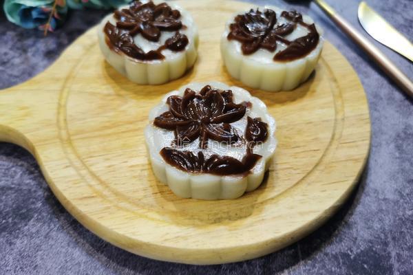 可可豆沙冰皮月饼的做法图解21