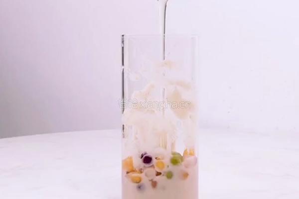 家庭版喜茶同款饮品——芋泥波波冰的做法图解5