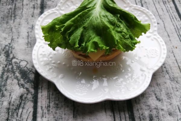 鸡肉芝士汉堡的做法图解21