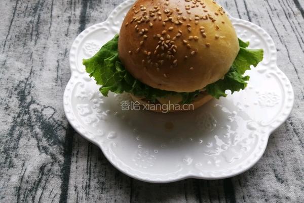 鸡肉芝士汉堡的做法图解24