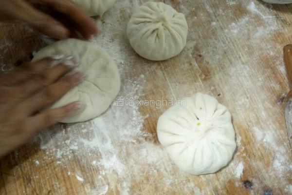 猪肉四季豆馅饼的做法图解14