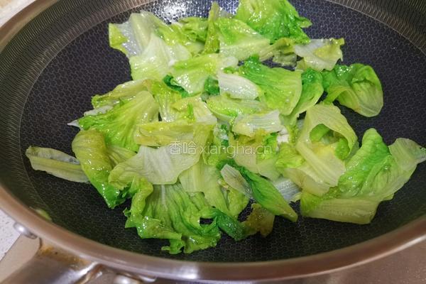 蒜蓉生菜的做法图解5