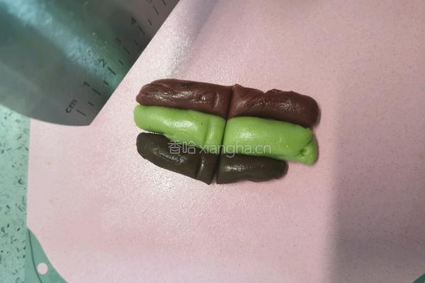 三色冰皮月饼的做法图解11