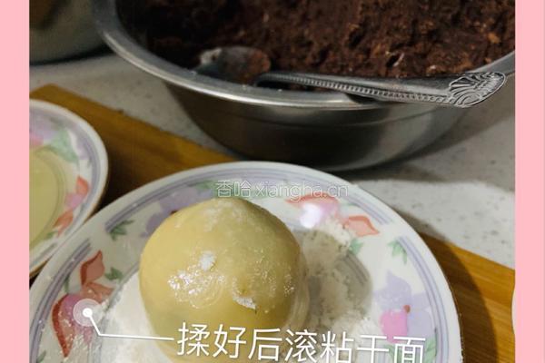 螃蟹月饼的做法图解15