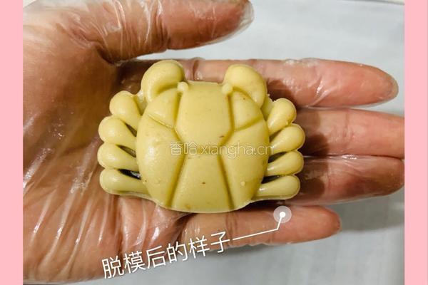 螃蟹月饼的做法图解18