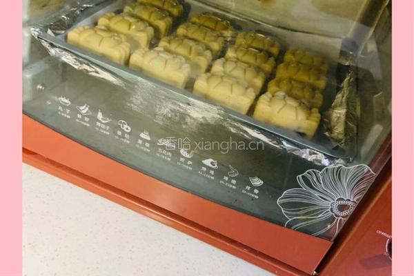 螃蟹月饼的做法图解20