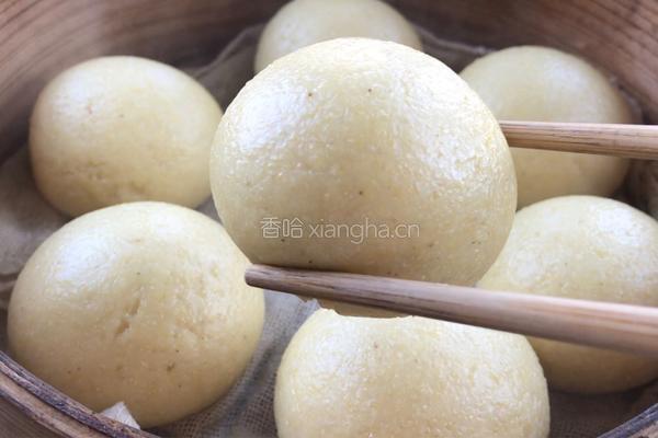 一次性发酵玉米面馒头的做法图解12