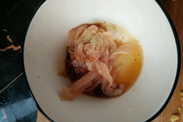 鸡丝意面的做法图解3