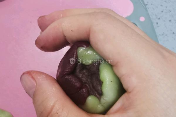 双色冰皮月饼的做法图解14