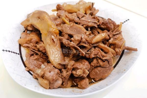 炒鸭肉的做法图解10