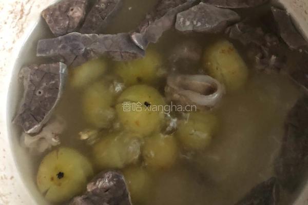 油甘果猪肺汤的做法图解5